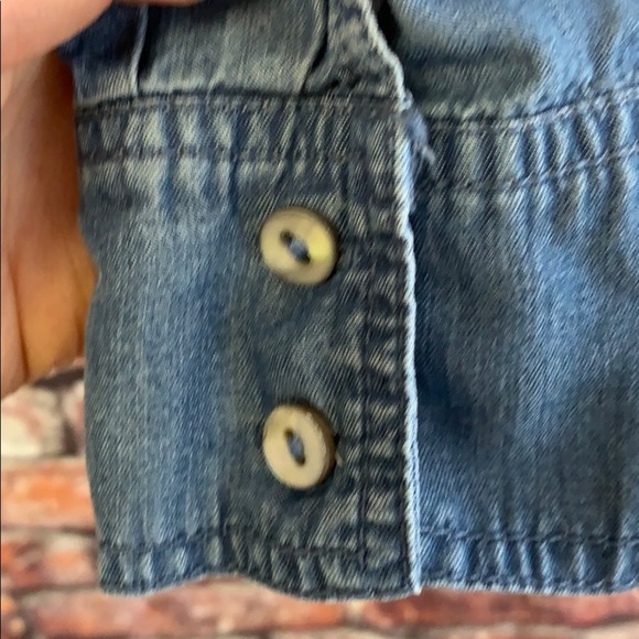 Chambrai Long sleeve button down denim shirt - Picture 3 of 8